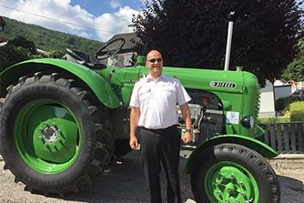 Steyr T280 mit oldifan-Teilen restauriert