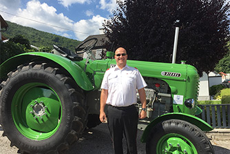 Steyr T280 mit oldifan-Teilen restauriert