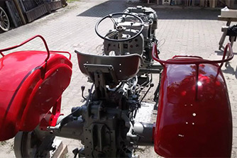 Fa. Ulrich Steinhauser Steyr T188 Restaurierung 2014